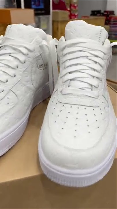 Unboxing the Louis Vuitton x Nike Air Force 1 Low with @djkhaled