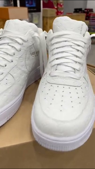 Unboxing the Louis Vuitton x Nike Air Force 1 Low with @djkhaled #Shorts 