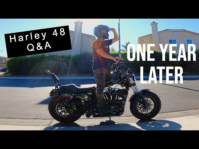 2022 Harley-Davidson Forty Eight // A Year Later with Q&A class=