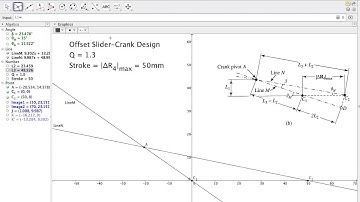 Slider Crank Design Using GeoGebra