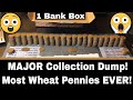 EPIC MEGA Jackpot Find - Insane Wheat Penny Harvest From a Bank Box!?!