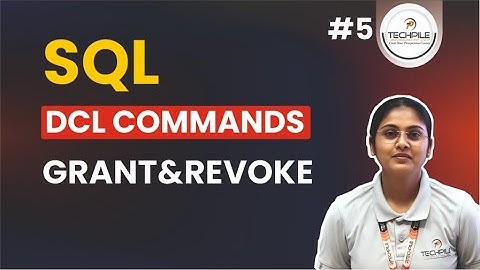 DCL Commands in SQL Explained | GRANT & REVOKE | SQL Security Tutorial for Beginners