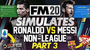 I Trapped Messi and Ronaldo At Non League Clubs [Part 3] Football Manager 2020 #FM20