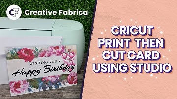 Create Stunning Cards with Cricut Print Then Cut: Easy Studio Tutorial ✂️