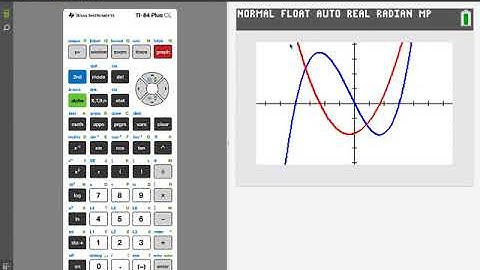 Graphing Derivatives on the TI-84 Plus CE Graphing Calculator