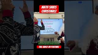 When a math teacher has to help Santa save Christmas