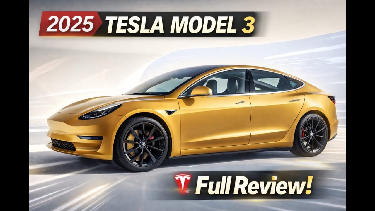 2025 Tesla Model 3 Review — Real Range, Driving Impressions & Supercharger Test