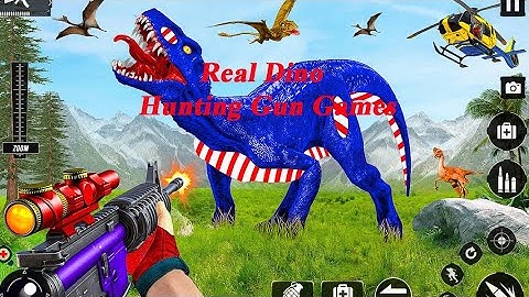 Real Dino Hunting Gun Games..Gameplay Walkthrough (Android, iOS) part 5