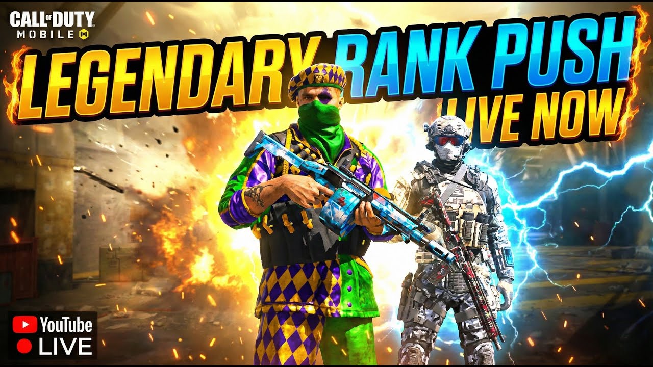 🔴 99% Win Rate to LEGENDARY! 🏆 Duo Rank Push (NO LOSING) | CODM Season ...