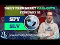 🚨 URGENT PRE-MARKET ALERT:  SPY  &amp; SLV Trade Setups!