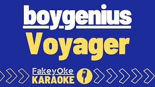 boygenius - Voyager [Karaoke]