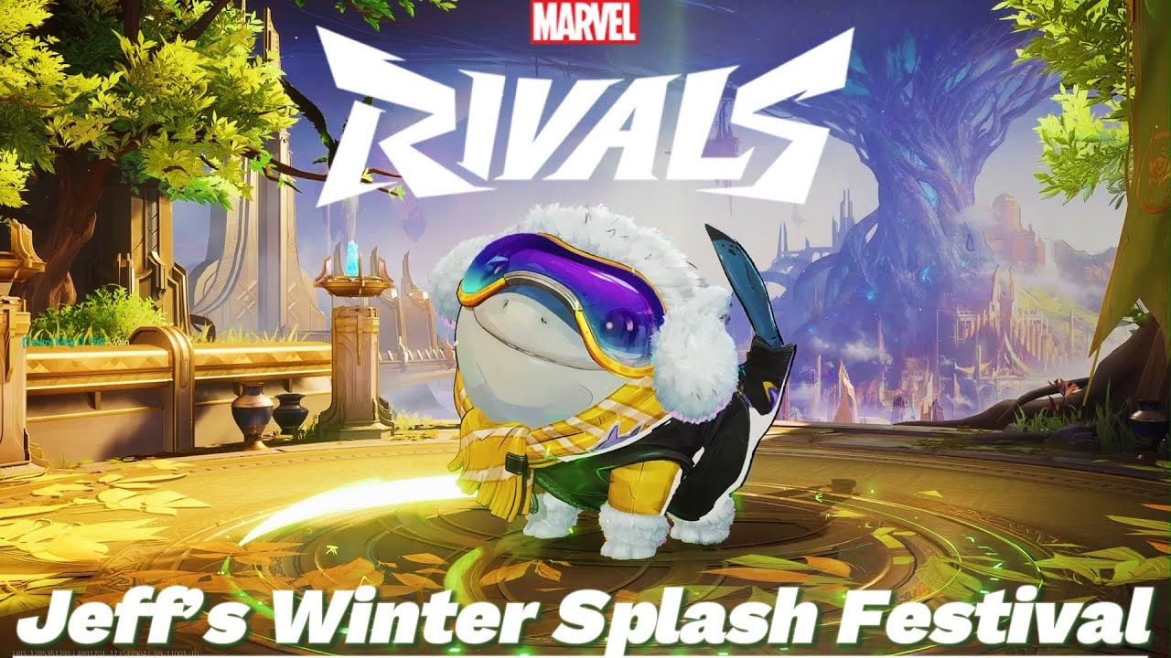 Jeff Marvel Rivals Splashing Playing Jeff’s Winter Splash Festival is so fun - Marvel Rivals - YouTube