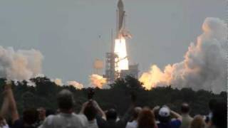 Actual Real Sound of a Space Shuttle Launch STS-135 Atlantis - The Last One