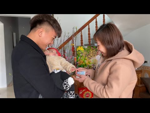 Video Mùng một Tết vợ chồng cường và búp đi chúc Tết bố mẹ... - youtube