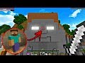 Herobrine Tapınağına KESİNLİKLE GİRMEYİN! Minecraft PE Seed