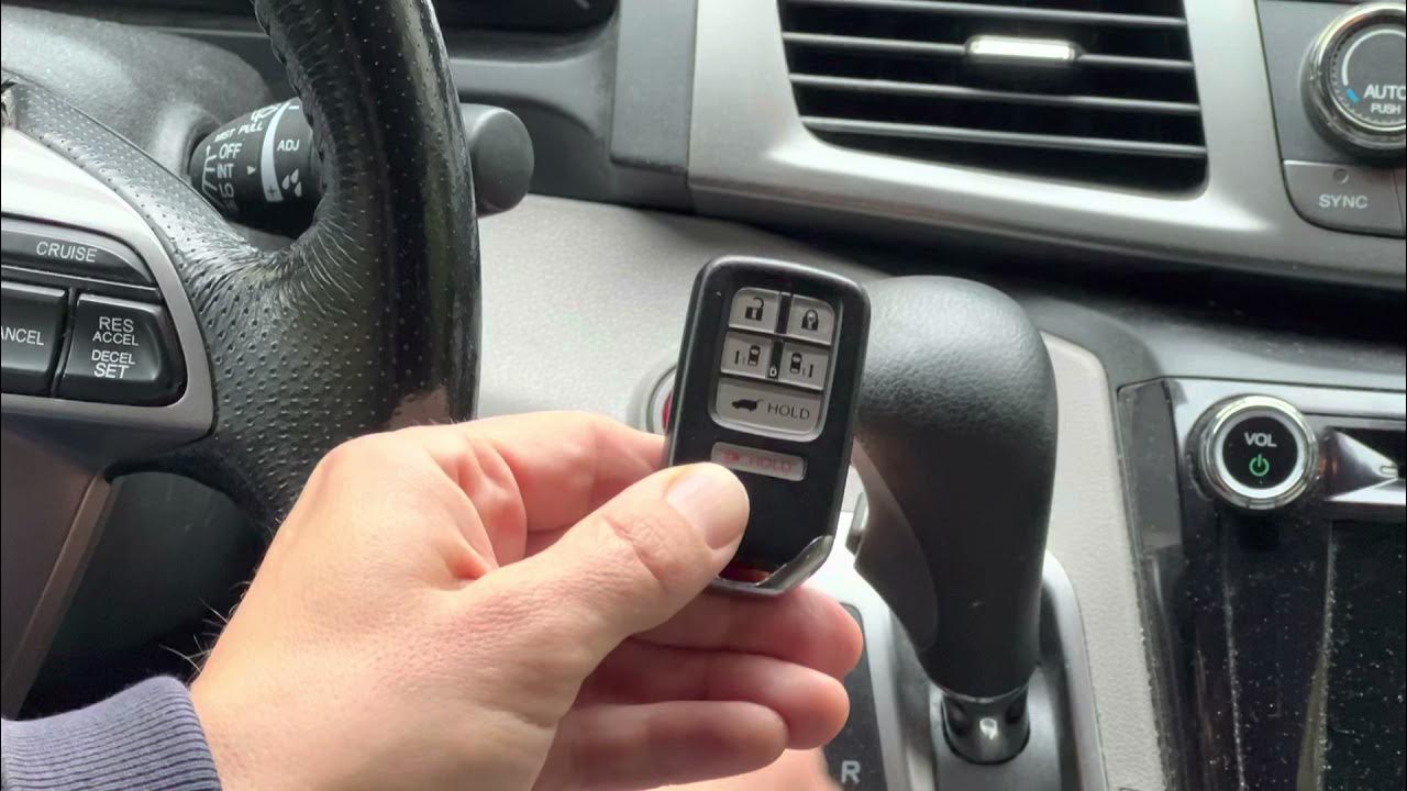 What to do if you Honda key fob won’t work and car won’t start. - YouTube