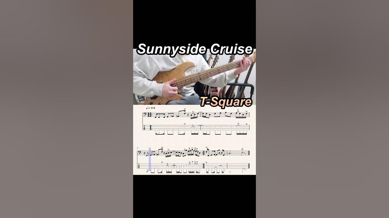 T-Square - Sunnyside Cruise 베이스 찍먹 맛보기😁