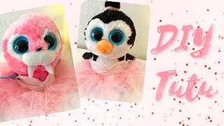 How to Make a Ballerina Tutu for a Stuffed Animal!