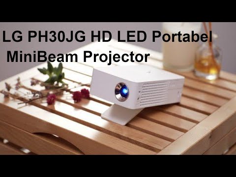 LG PH30JG LED Portable DLP CineBeam Projector with up to 4 Hour Battery