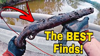 The BEST Magnet Fishing Finds From 75 Videos In A 1 Hour Compilation