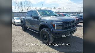 1FTFW1RG0RFA22346, 2024 FORD F150 RAPTOR