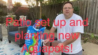 Setting up the patio and adding 2 new aqua pots to the space! by Horticulture Geek 588 views 1 year ago 12 minutes