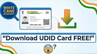 How To Download UDID Card Online Using TalkBack Step By Step Tutorial. screenshot 2