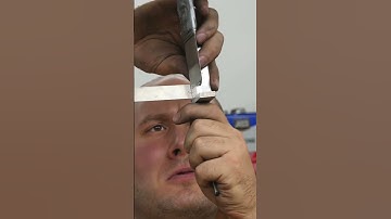 working on a frame handle take down knife