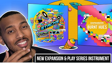 New NI Sounds! Burnt Hues New Expansion & Stacks Play Series Instrument!