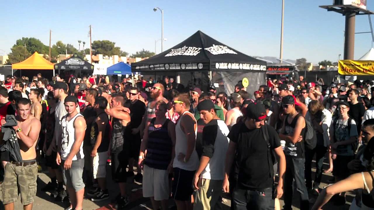 warped tour vegas 2012