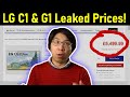 LG C1 & G1 OLED Price Leaked - Cheaper vs CX & GX at Launch!
