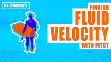 FE EXAM FLUID MECHANICS - FLUID VELOCITY PITOT | FE EXAM PRACTICE PROBLEM | DAILYDOSE 017