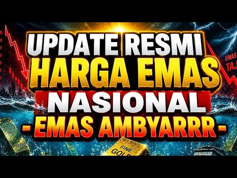 UPDATE RESMI HARGA EMAS RABU 10 JUNI 2026 - EMAS MAKIN AMBYARR