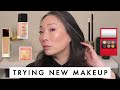 TRYING NEW MAKEUP - NARS | PAT MCGRATH | NABLA