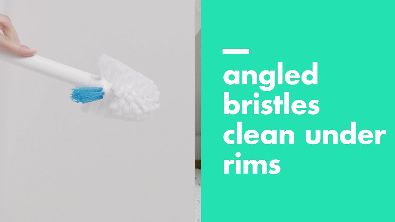 OXO Toilet Brush with Rim Cleaner YouTube