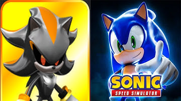Android Shadow New Character Update in Roblox Sonic Speed Simulator Gameplay