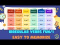 Irregular Verbs Fun Practice with Chant1|30 common irregular verbs|Grow Your English Skills|Grow.Eng