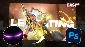 Valorant montage Thumbnail tutorial Like ZISHU ! | Photoshop