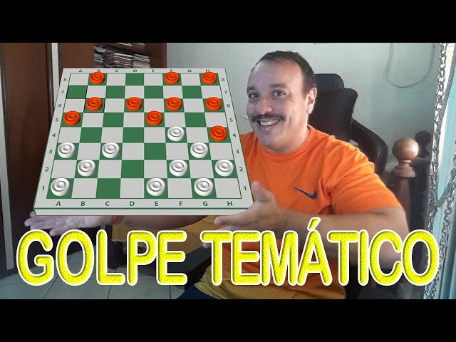 3 Golpes brilhantes no jogo de damas. 