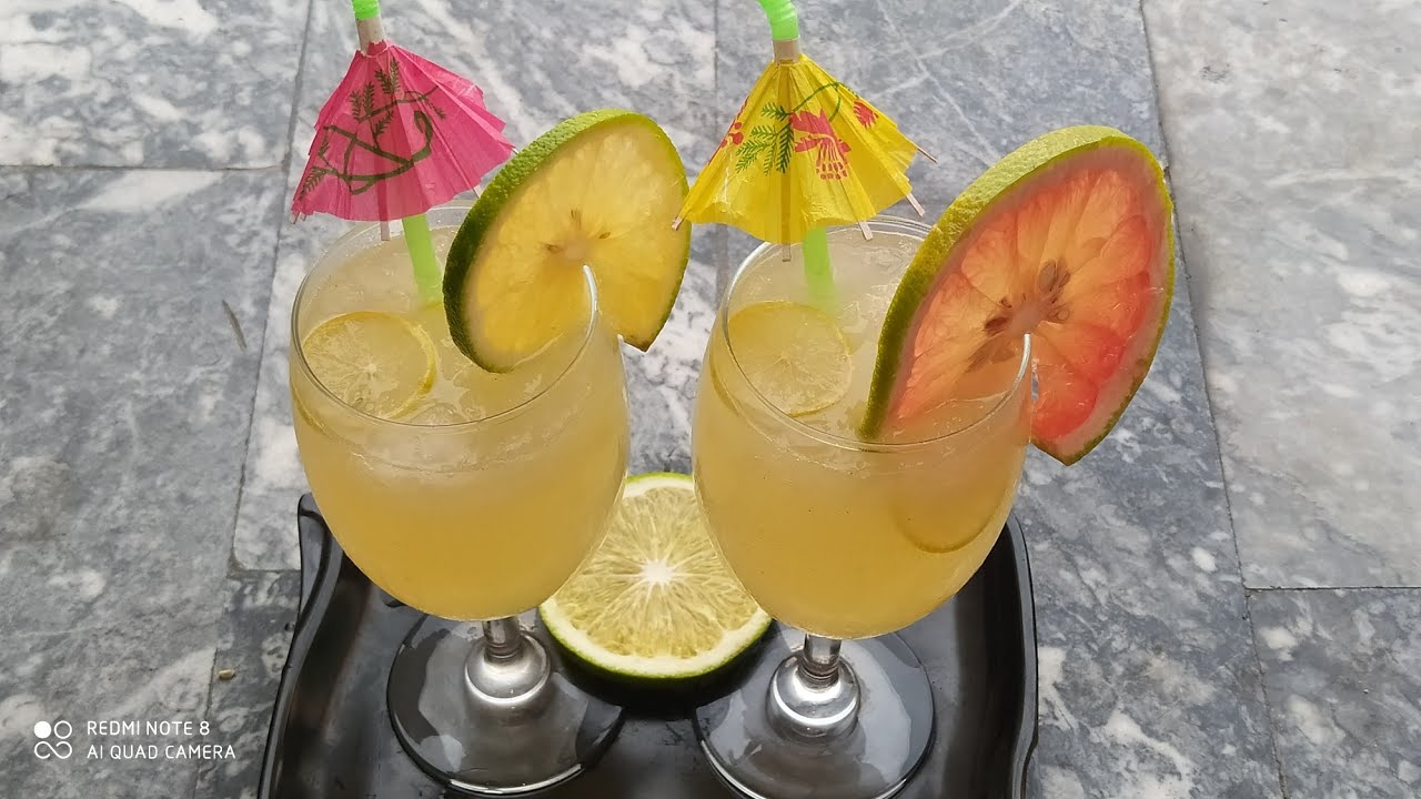 Grapefruit Mosambi Cocktail YouTube