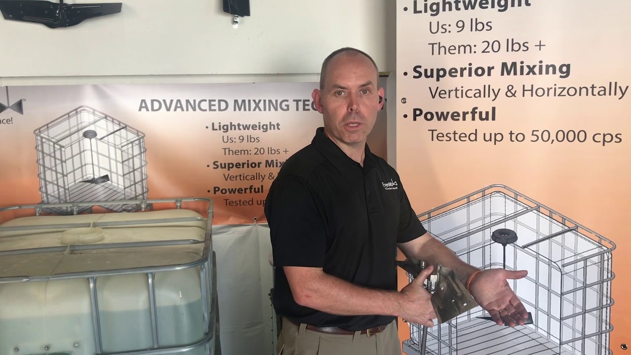 Even Mix™ Electric Drive IBC Tote Mixer