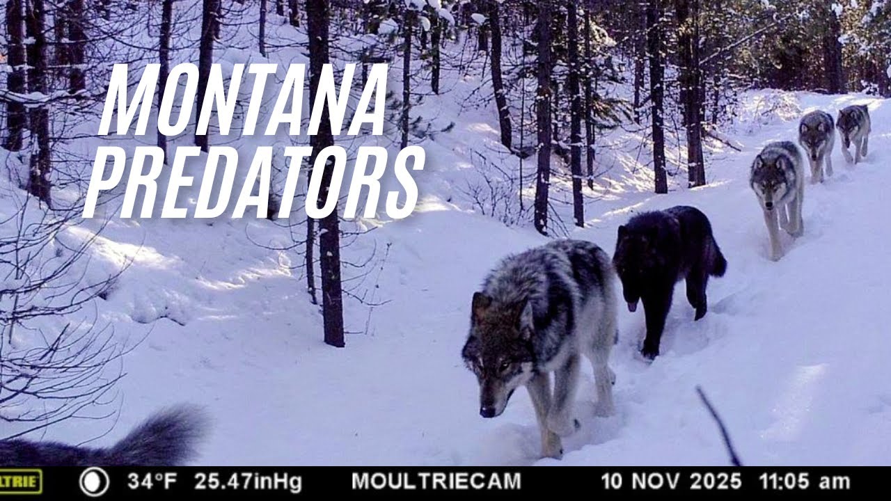 Montana Predator Trail Camera Videos (Volume Up)