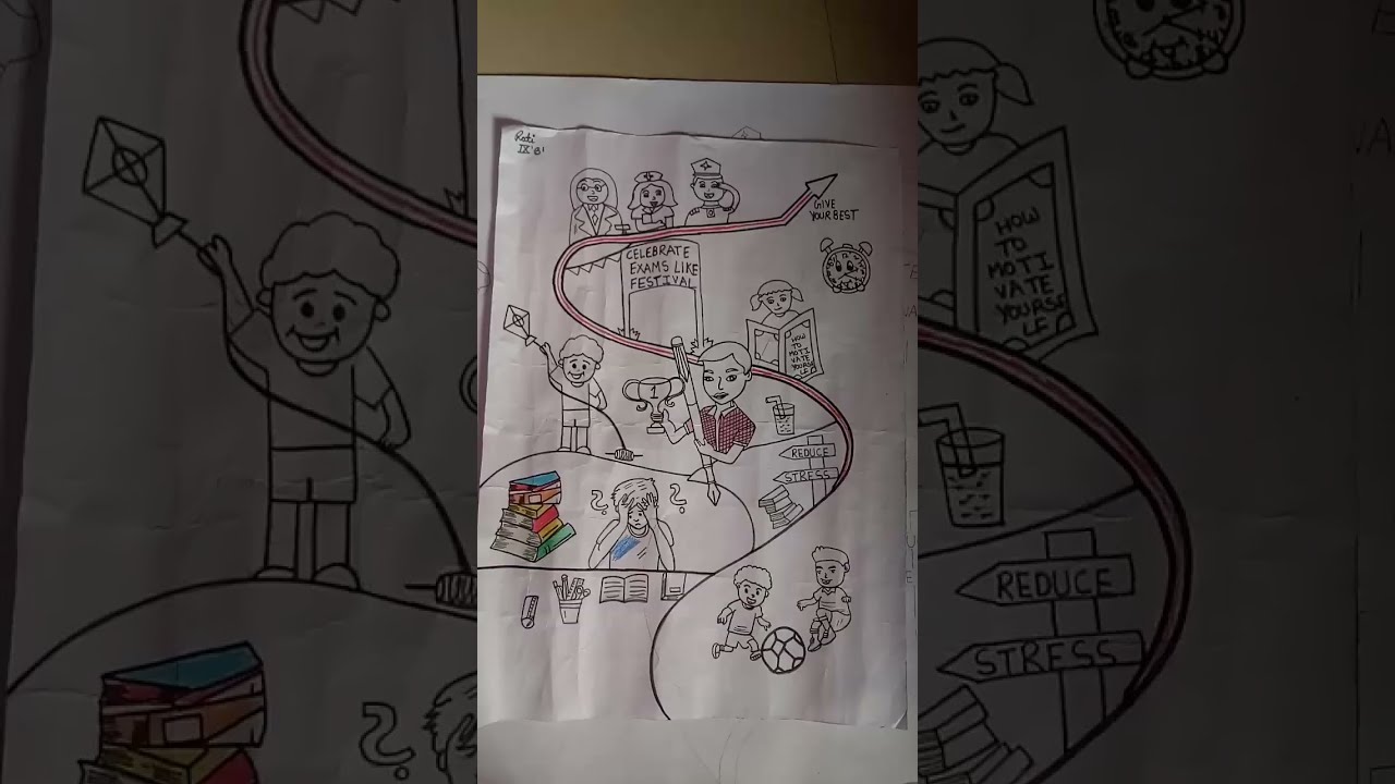 Exams Like Festival Celebrate Them Drawing YouTube Exams Like Festival Celebrate Them Drawing YouTube