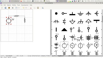 Schematics using GNU Emacs (Symbols Library)