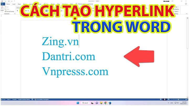 Trong một trang web hyperlink là gì