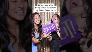 Who else does this at events? 🤣 #photobooth