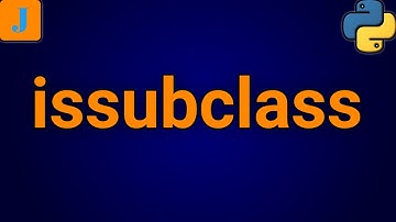 Python issubclass