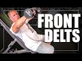 The Perfect 3 Exercise Shoulder Workout for "Massive Front Delts"