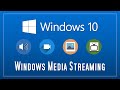How to turn on windows media streaming to streams music and pictures from your home pc
