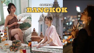 Bangkok Thailand vlog-Ultimate 4-day itinerary for food, luxury hotel, night life and iconic sites